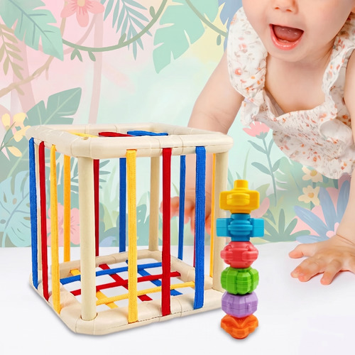 Sensory shape sorting game for children
