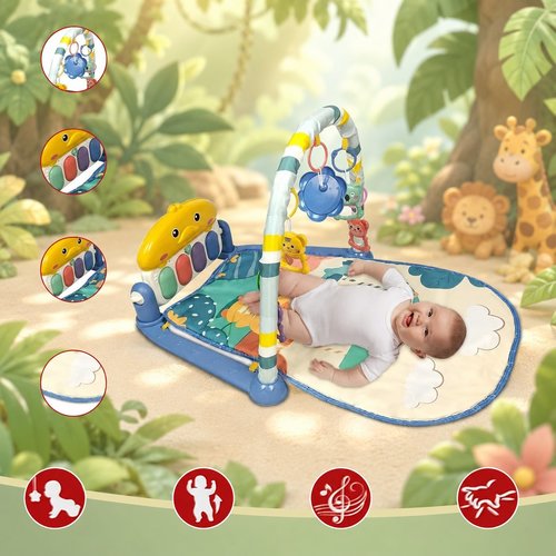 Supports hand-eye coordination, enhances gripping and control skills