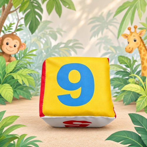 Soft sponge ball number 2 + dinosaur ball