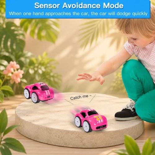 Smart car pink