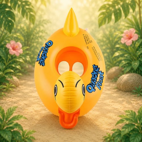 Inflatable Swimming Float - Cute Duck Swimming Pool Floats Water Fun Pool Floaties for Kids