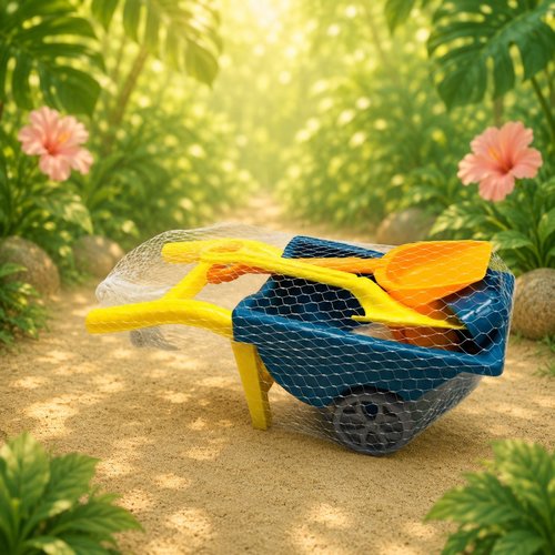 Sand truck blue