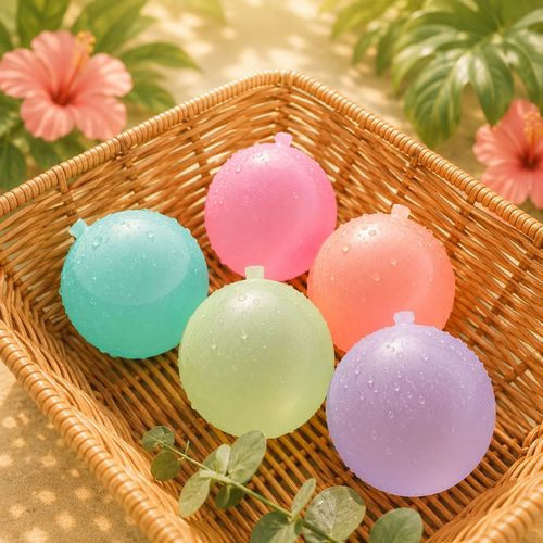 Reusable Water Balloons, Refillable Water Balloons For Kids Adults  Water Games Toy, Pool Beach Toys