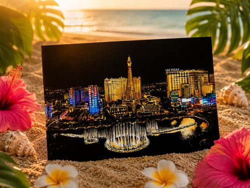 city scratch art las vegas