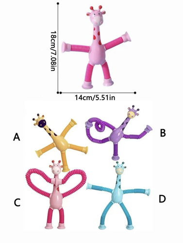 Purple giraffe