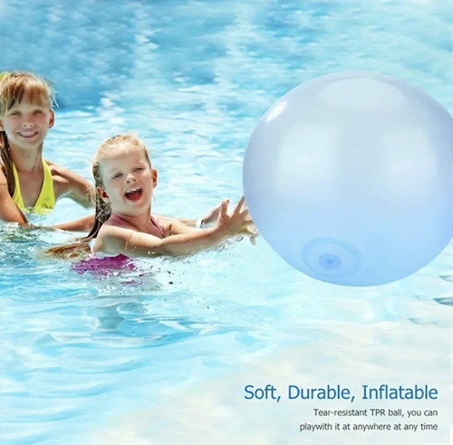 green jelly balloon ball