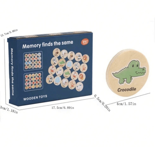 Memory game for children / fruits