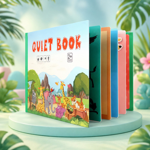 Busy Book / Quiet Book / Activity Book Montessori Early Learning Busy Book for Toddler Children Kids