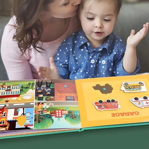 Busy Book / Quiet Book / Activity Book Montessori Early Learning Busy Book for Toddler Children Kids