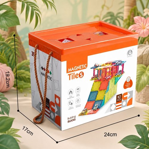Educational magnets, 92 pieces