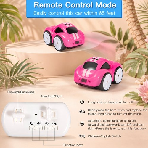Smart car pink