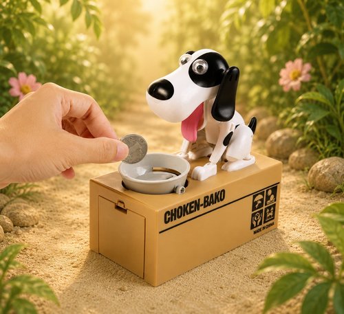 dog moneybox