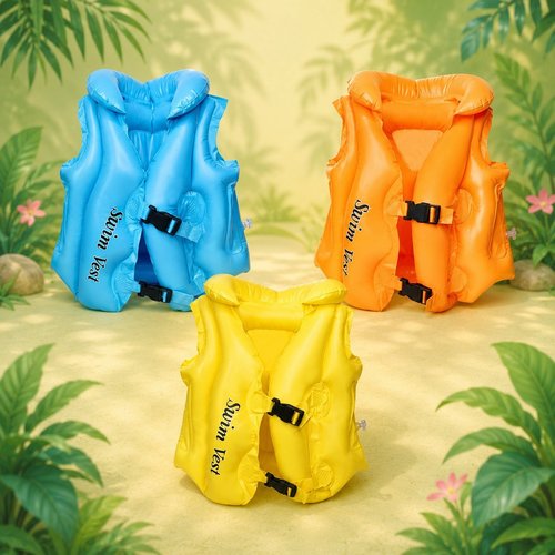Kian Swimming Life Jacket for Kids, Available in Three Size, Approved Kids Life Vest, Pool