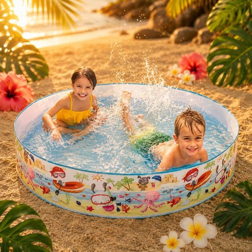 5FT X 10IN FUN AT THE BEACH SNAPSET POOL 56451