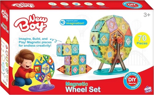 70-Piece Educational Magnet Set