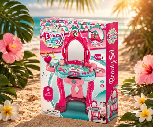 Interactive dressing table for children