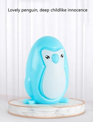 Penguin and ice