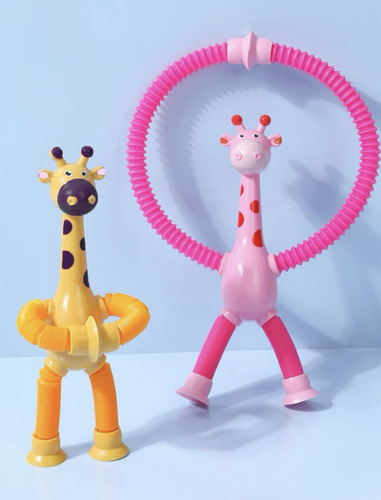 blue giraffe