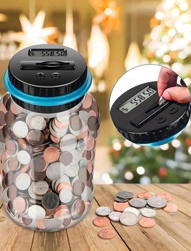 digital counting moey jar