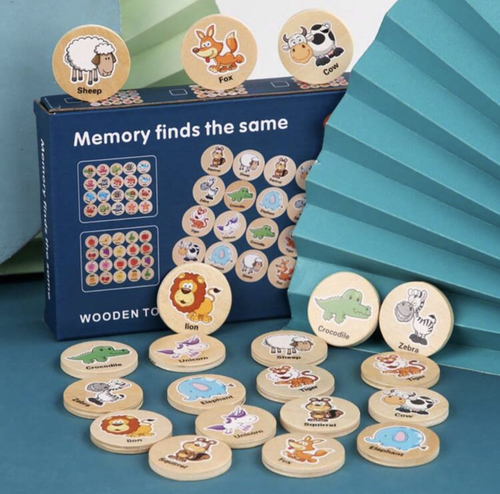 Memory game for children / fruits