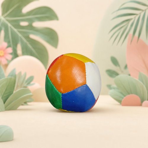 4 sponge balls in different shapes