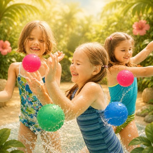 Reusable Water Balloons, Refillable Water Balloons For Kids Adults  Water Games Toy, Pool Beach Toys