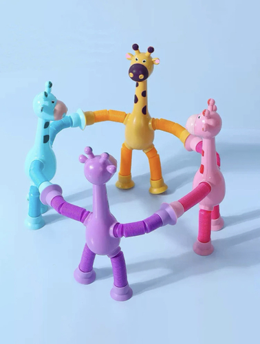 blue giraffe