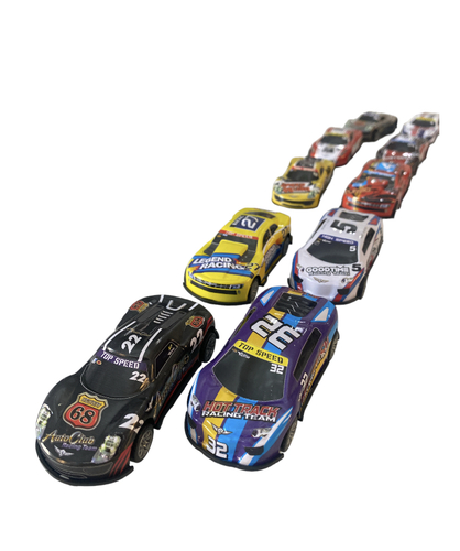 25pcs stamped steeel cars