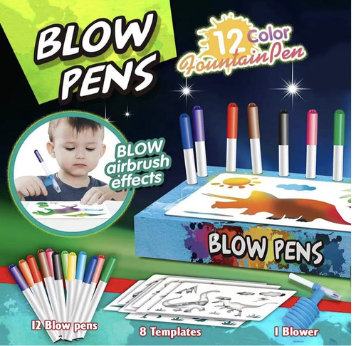 blow pens