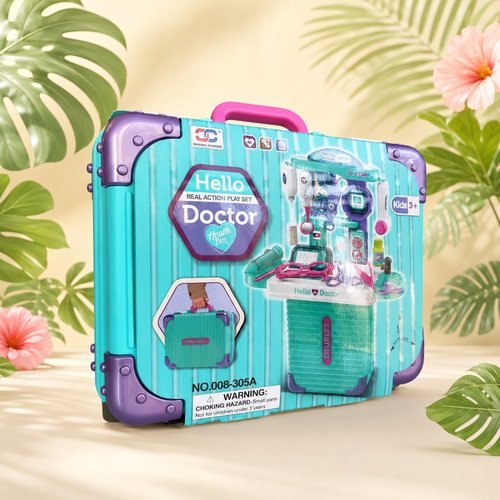 hello real action play set doctor