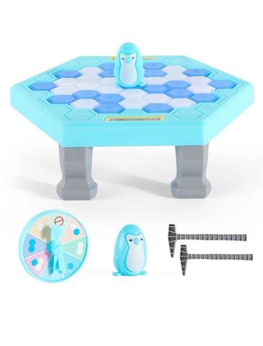 Penguin and ice