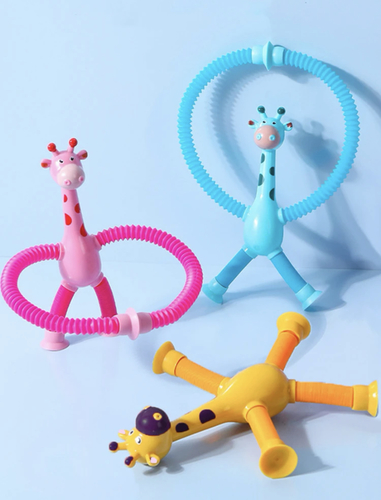 blue giraffe