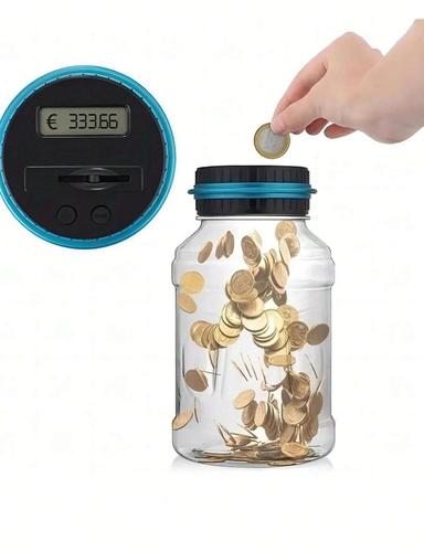 digital counting moey jar