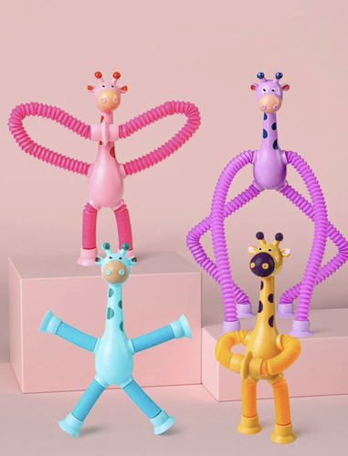 blue giraffe