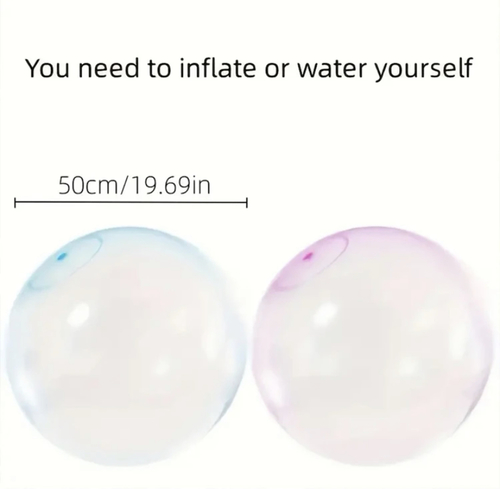 green jelly balloon ball