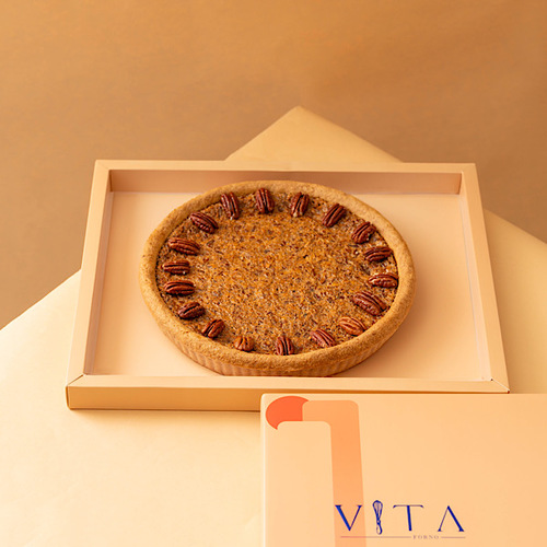 Pecan Pie - Box contains pecan pie serves 8 to 10