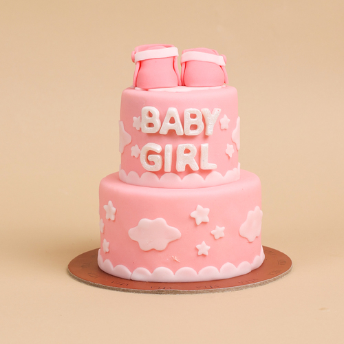 Conrad - A box that contains a pink cake.