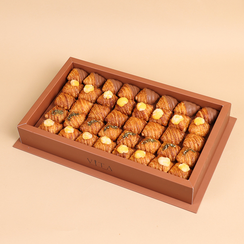 The Mini - A box that contains 32 pcs of croissant with flavors of (mix cheese, zaatar, plain)