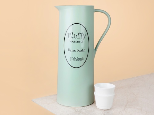 arabic flask - Arabic coffee prepared traditionally with original saffron flower and our special spices.