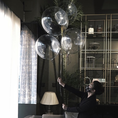 Bubble Balloon - The elegant Bubble balloon. ( with helium )