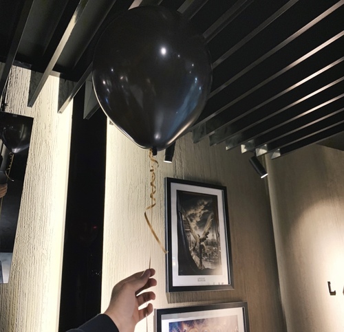 Black standard balloon - Black standard balloon 12inch.