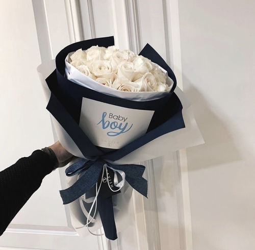 Baby Boy - Baby Boy Bouquet | 25-30 roses