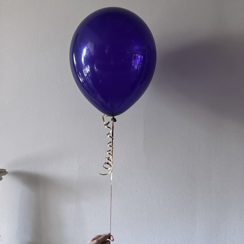 Purple  standard balloon