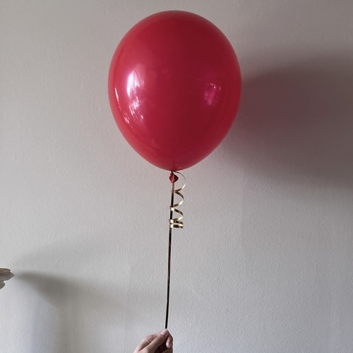 Red standard balloon