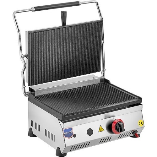 Toaster GRILL16 Model Gas C#179 - PANINI GRILL
Stainless steel main boxes
 It works on gas
 Dimensions 400*300*250mm
 Made in Turkey 
Brand Remta