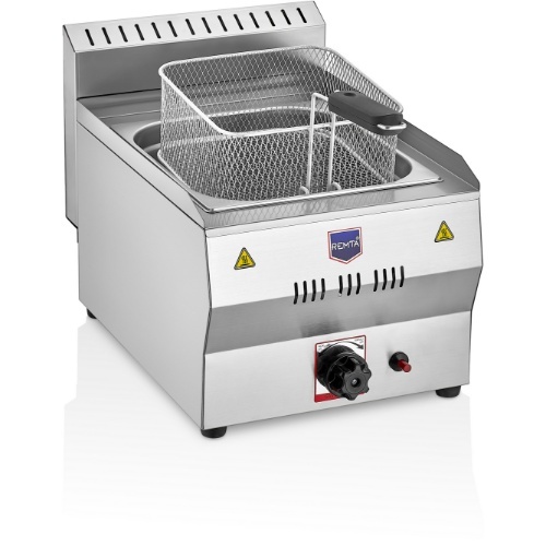 Owjar - Gas Fryer 5 Litr C#35 - FRYER GAS  
capacity 5 litr
 Dimensions 310*500*300mm 
Made in Turkey 
Brand Remta