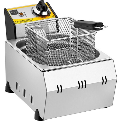 Electric Fryer 5 Liter C#31 - FRYER ELECTRIC 
capacity 5 litr
 Dimensions 310*500*300mm
 Made in Turkey 
Brand Remta