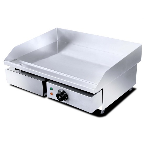 Electric Grill 55 Cm Plate C#540 - Electric grill 
Stainless steel main boxes 
Energy saving by rapid heating  
Dimensions 550*500*200 mm  
Power: 3000 w  
High quality  
Made in China