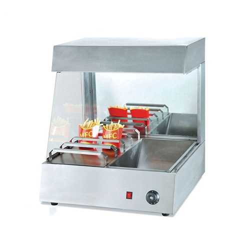 CHIPS WARMER ELEC C#306 - potato warmer Power 1000W Dimensions 800 * 710 * 650 mm Weight 17 kg high quality made in China