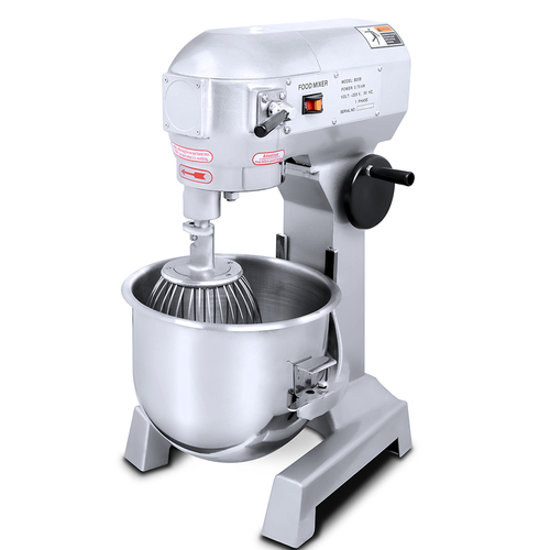 FOOD MIXER 10L (5 KG) C#550 - Dessert mixer and kneader
 Capacity 10 liters (5 kg)
 2 beaters for whisking and a fork for dough
power 800 watts
Dimensions 450*366*606 mm
High quality
Made in China